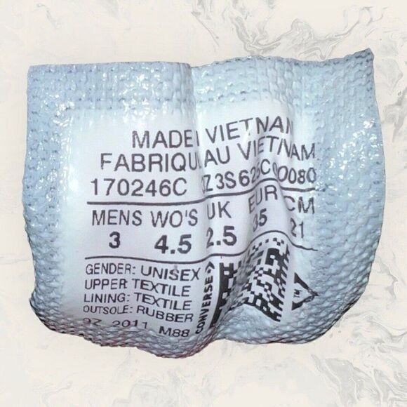 Converse Run Star Hike High Black Blue Hi Top Platform Shoe Women’s Size 4.5 - Picture 8 of 8